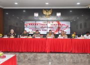 Lewat Rakor Lintas Sektoral, Polres Sukabumi Kota Beberkan Strategi Dalam  Pengamanan Pemilu 2024