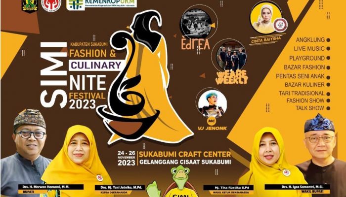 Dekranasda Kembali Gelar Simi Fashion dan Culinary Night Festival 2023, Simak Agendanya!