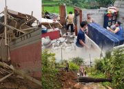 Puting Beliung Terjang Sukabumi, Ratusan Rumah di Cidahu Porak Poranda