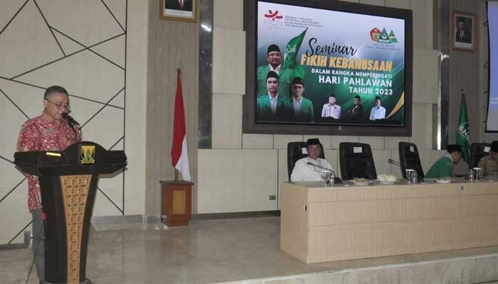 Seminar Fiqih Kebangsaan, Wakil Bupati Sukabumi Minta Mengedepankan Empat Pilar Menjaga Keutuhan Bangsa