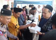 Polres Sukabumi Kota Tebar Ratusan Nasi Kotak, Dalam Program Jumat Berkah