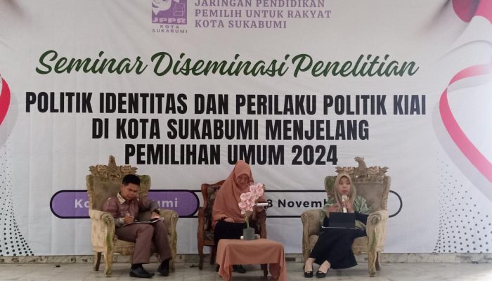JPPR Gelar Diseminasi Penelitian, Wujudkan Pemilih Literat Elektoral di Kota Sukabumi