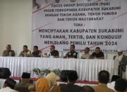 Kabupaten Sukabumi Gelar FGD Ciptakan Pemilu 2024 Aman Tertib dan Kondusif