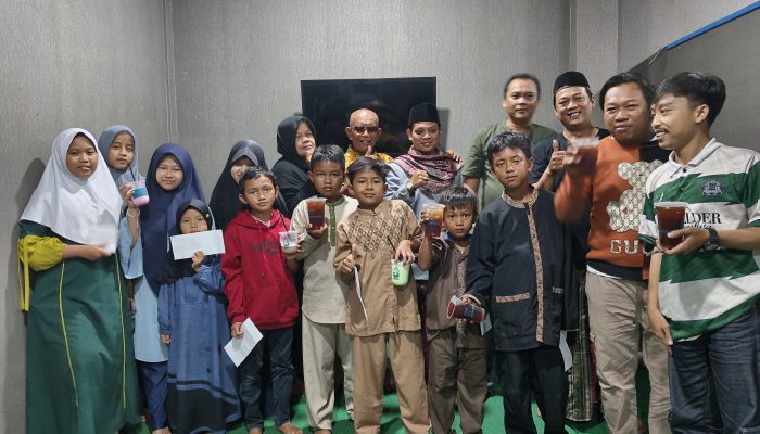 PWI Kota Sukabumi Kembali Menggelar Santunan Anak Yatim di Minggu Ke-4 Pengajian Rutin