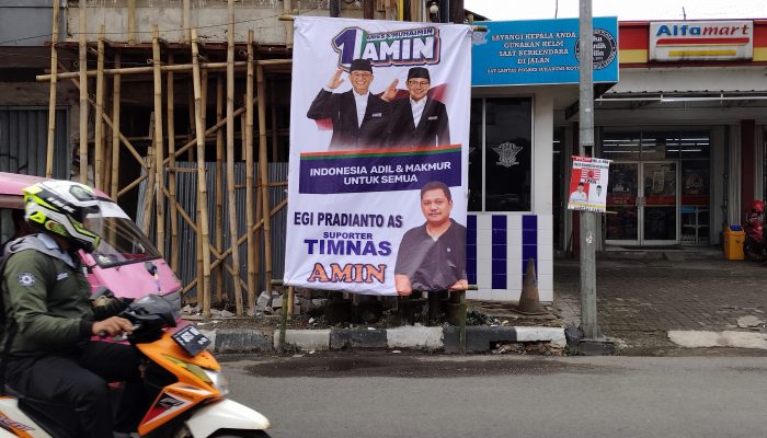 Cucu Tokoh Pahlawan Kemerdekan Asal Sukabumi, Gunakan Uang Pribadi Demi Pasang Baliho Calon Presiden AMIN