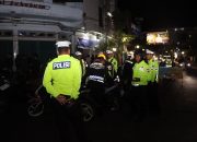 Puluhan Motor Berknalpot Brong di Kota Sukabumi Ditilang Polisi