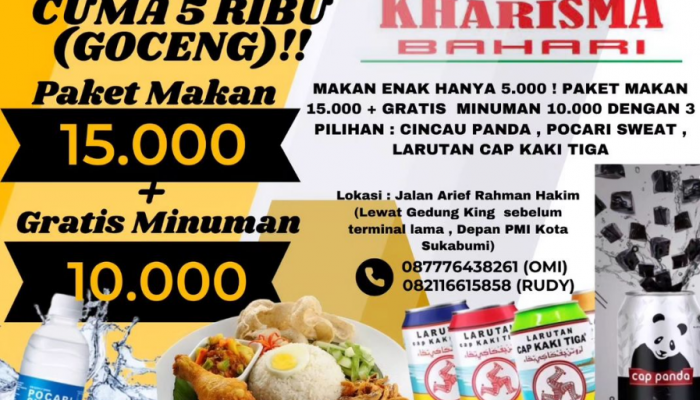 Sensasi Kuliner Hemat di Warteg Kharisma Bahari Sukabumi: Nikmati Hidangan Enak Hanya dengan 5 Ribu Rupiah