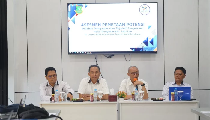 Tingkatkan Kompetensi ASN, BKPSDM Kota Sukabumi Gelar Assessment Potensi Pemetaan Manajemen Talenta