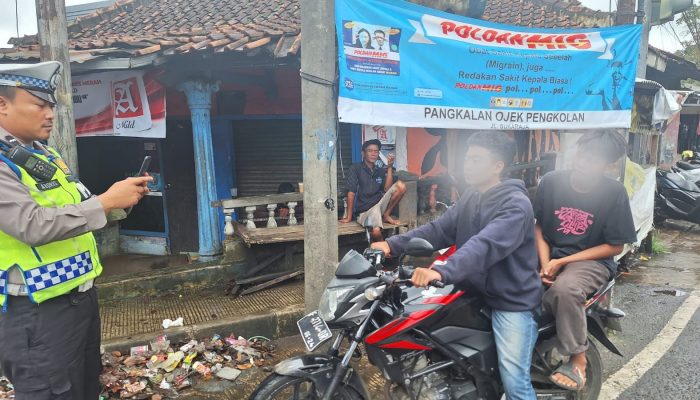 Hari Pertama Ops Keselamatan 2024, Satlantas Polres Sukabumi Kota Berhasil Tindak Puluhan Pelanggar