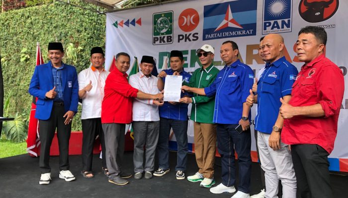 PKB PKS PAN PDIP dan Demokrat  Berkoalisi Untuk Pilkada Sukabumi 2024