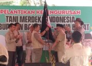 Aceng Hasan Mutaqin Resmi Dilantik Sebagai Ketua DPD Tani Merdeka Indonesia Kabupaten Bandung