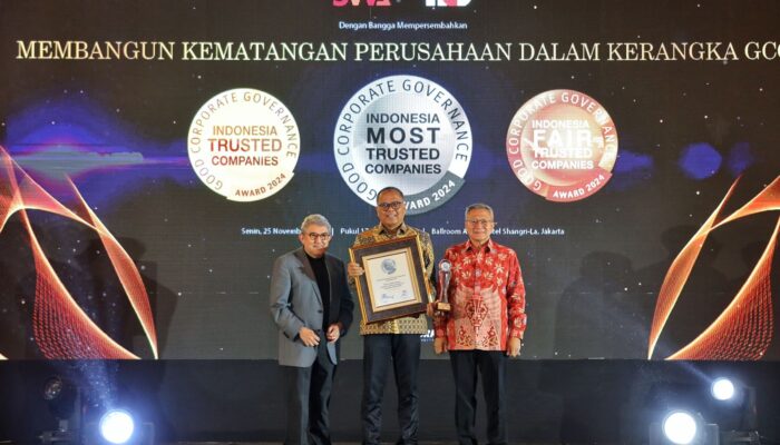 Bank BJB Raih Penghargaan Indonesia Good Corporate Governance Award 2024 dengan Predikat Most Trusted