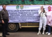 Sukabumi Salurkan 122 Ton Beras Cadangan Pangan untuk 4.861 KK di Ciracap