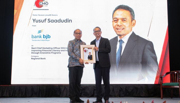 bank bjb Raih Indonesia Best CMO Award 2024 Berkat Strategi Pemasaran Berpusat pada Konsumen