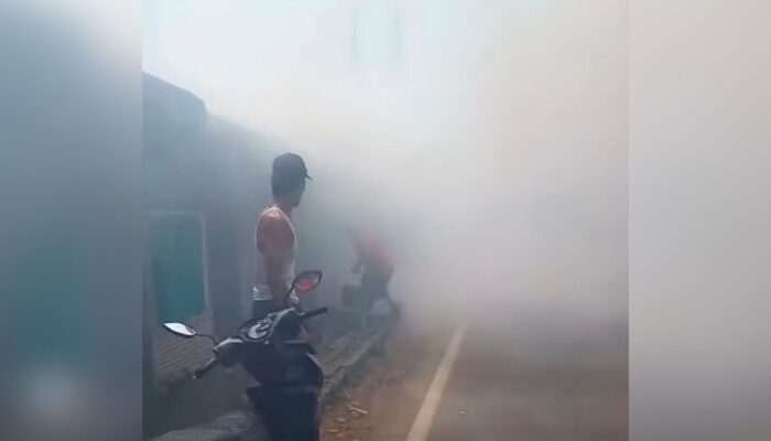 Kios di Cikembar Dilalap Si Jago Merah Diduga Akibat Kebocoran Gas LPG