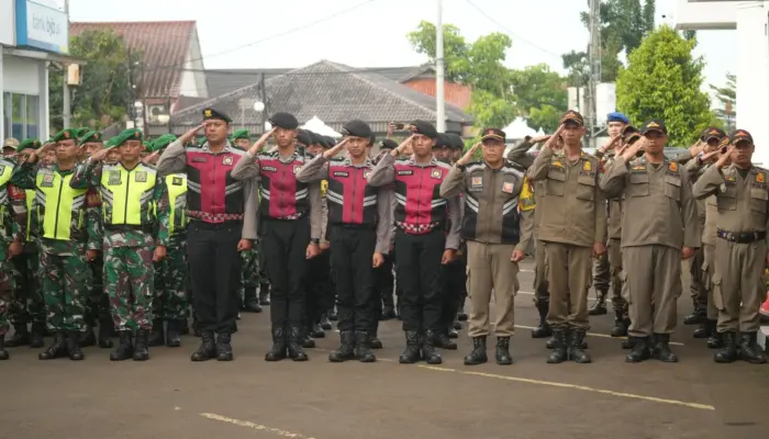 Kota Sukabumi Gelar Apel Kesiapsiagaan Satgas Pemberantasan Premanisme, Wujudkan Wilayah Kondusif
