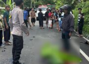Kurir Online di Tegalbuleud Sukabumi Tewas Ditempat Usai Adu Banteng Dengan Truk Pasir