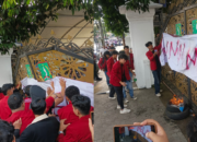 Aksi Demonstrasi IMM di Depan Balaikota Sukabumi Tuntut Transparansi Dana Wakaf