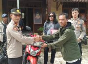 Polsek Jampangkulon Serahkan Dua Unit Sepeda Motor yang Jadi BB Curanmor