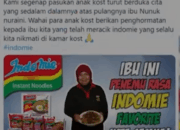 Ternyata Ini Sosok di Balik Lezatnya Indomie, Nunuk Nuraeni Sang Peracik Mie Instan