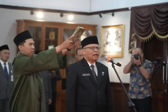 Andang Tjahjandi Sekretaris Daerah (Sekda) Kota Sukabumi.