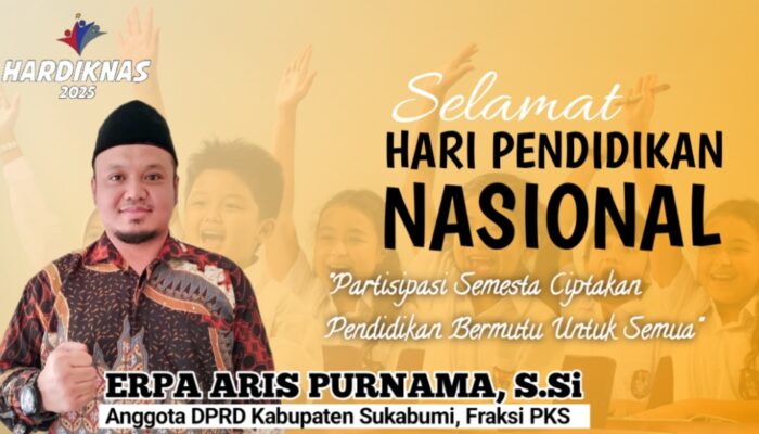 Gelorakan Semangat Belajar, Erpa Aris Purnama Suarakan Pendidikan Berkeadilan di Sukabumi