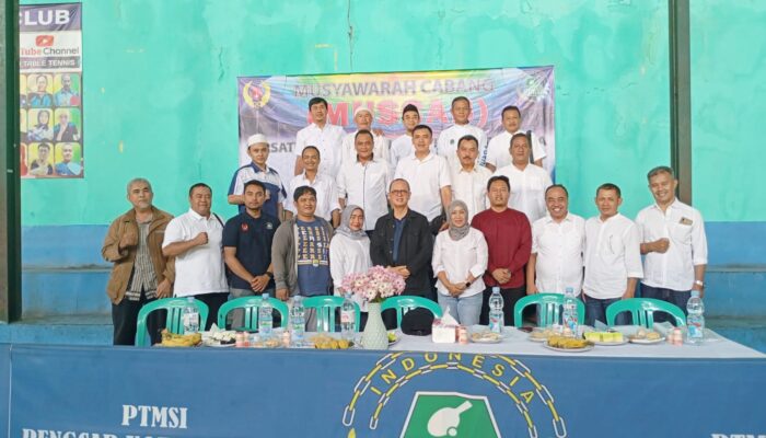 Mohamad Muraz Kembali Pimpin PTMSI Kota Sukabumi