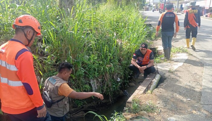 BPBD Kota Sukabumi Gencarkan Pengecekan Lokasi Rawan Banjir Limpasan