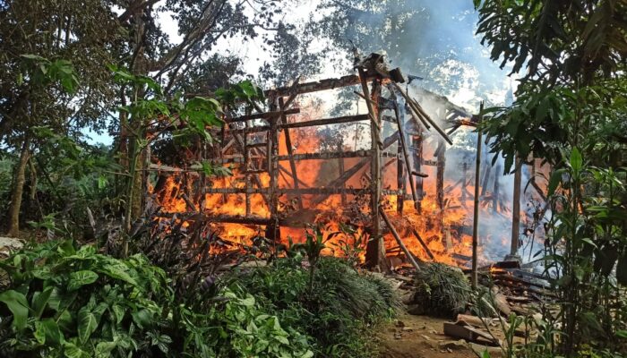 Rumah Panggung di Cikahuripan Sukabumi Terbakar, Kerugian Capai Rp 100 Juta