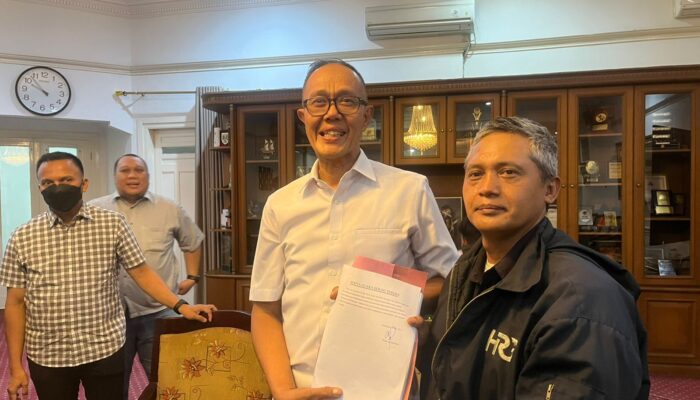 Wali Kota Sukabumi Terima Audiensi Forum DESAK, Bahas Perlindungan Pengemudi Transportasi Daring