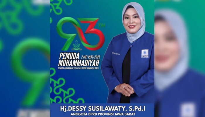 Anggota DPRD Jabar Dessy Susilawati Ucapkan Selamat Milad ke-93 untuk Pemuda Muhammadiyah