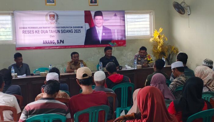 Reses Kedua Anang, Serap Aspirasi Warga Cikangkung Soal Kesehatan, Pertanian, hingga Infrastruktur