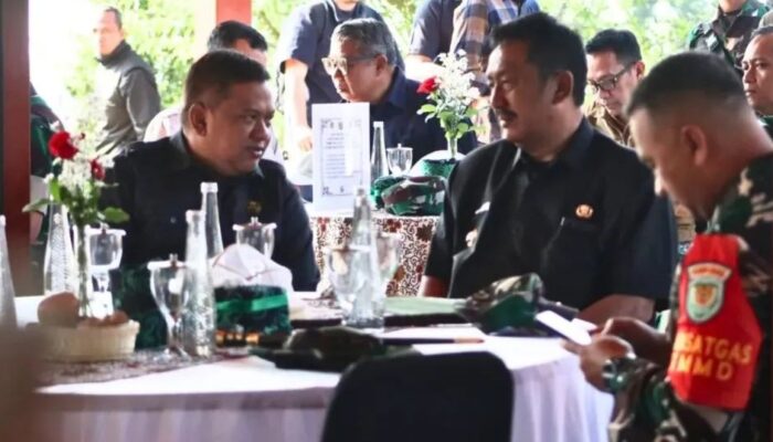Ketua Dprd Kabupaten Sukabumi Dukung Penuh TMMD Ke-124: Wujud Sinergi Untuk Membangun Daerah