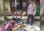 Polsek Jampangkulon Tertibkan Pengguna Knalpot Brong, Puluhan Motor Diamankan