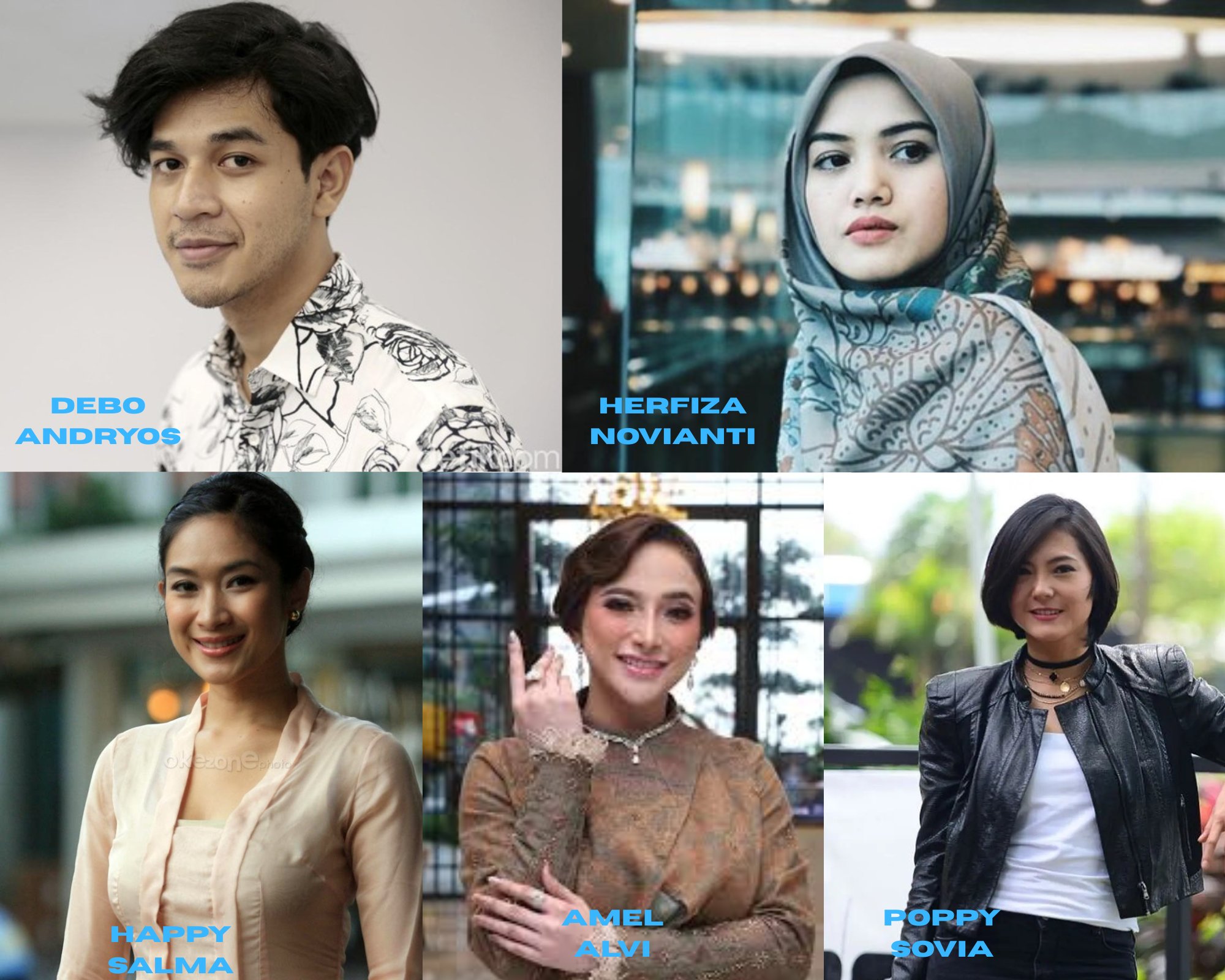 5 Artis Asal Sukabumi yang Sukses di Dunia Hiburan Nasional