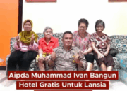 Kisah Aipda Ivan Polisi Singkawang yang Bangun Hotel Gratis untuk Para Lansia