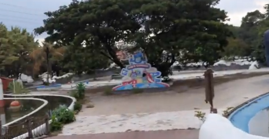 Sepi Bagai Kuburan, Ini Kisah Terbengkalainya Wisata SnowBay Waterpark