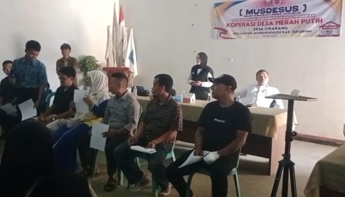Pembentukan Koperasi Merah Putih di Desa Cikarang, Dorong Kemandirian Ekonomi Warga