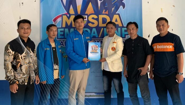 Maju Jadi Bacalon KNPI Sukabumi, Yandra Utama Serahkan Berkas