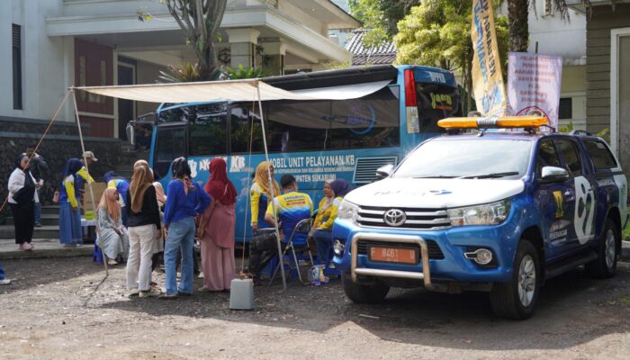 Peringati HUT ke-74 IBI, DPPKB Kabupaten Sukabumi Gelar Layanan KB MKJP