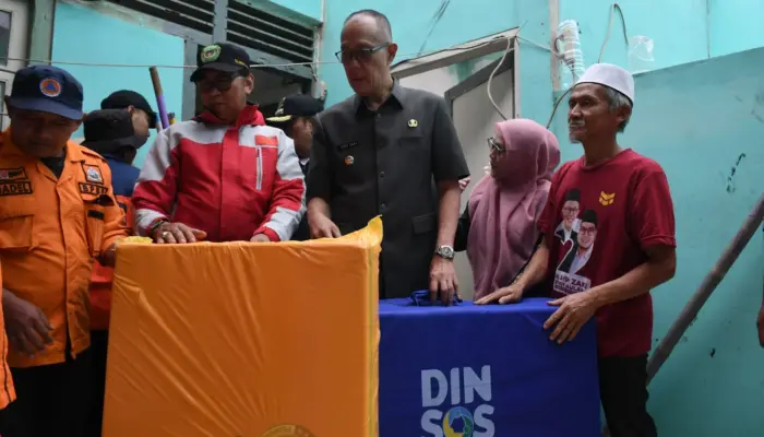 BPBD dan Pemkot Sukabumi Salurkan Bantuan untuk Korban Kebakaran di Gedongpanjang