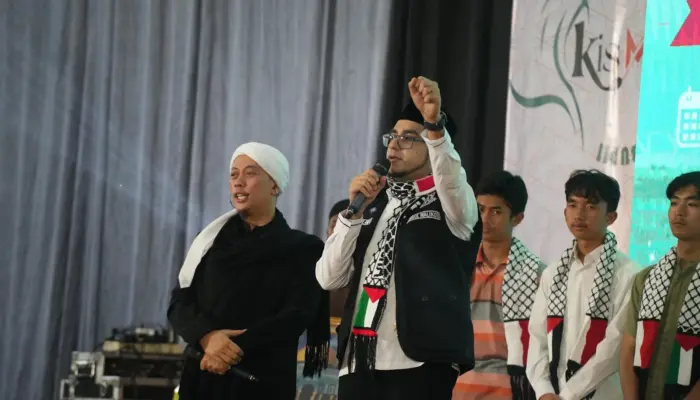 Penyanyi Religi Opick Hadir di Kota Sukabumi, Serukan Dukungan untuk Palestina Lewat Safari Dakwah