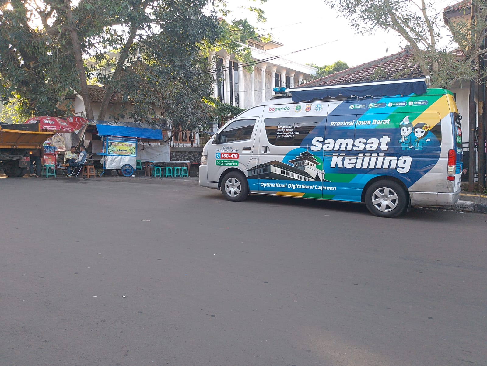 Layanan Bus SIM Keliling Polres Sukabumi Hadir di Kecamatan Nagrak