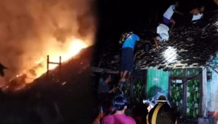 Kebakaran Rumah di Surade Sukabumi Gegerkan Warga, Diduga Akibat Korsleting Listrik