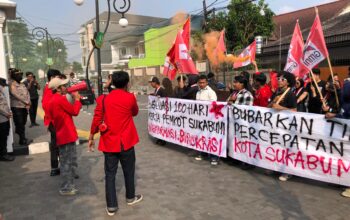 GMNI Soroti 100 Hari Kinerja Wali Kota Sukabumi Ayep – Bobby Ini Poin Nya!