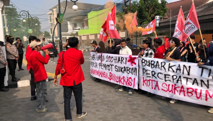 GMNI Soroti 100 Hari Kinerja Wali Kota Sukabumi Ayep – Bobby Ini Poin Nya!
