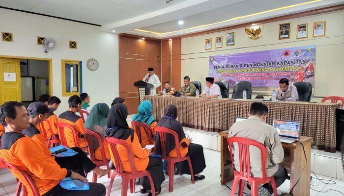 Pemdes Tegalpanjang Gandeng Patriot Desa dan BPBD Sukabumi Tingkatkan Kapasitas Satgas Destana, Wujudkan Desa Siaga Bencana
