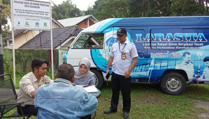 BPN Kota Sukabumi Kembali Buka Layanan Larasita di Kelurahan Sriwidari