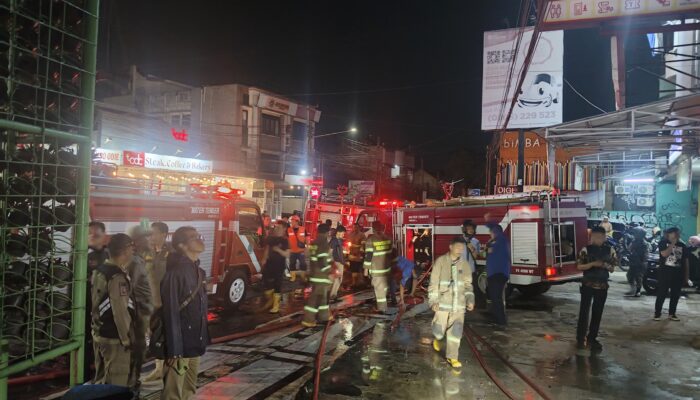 Kantor Sekretariat BPPKB Kota Sukabumi Terbakar, Diduga Akibat Konsleting Listrik