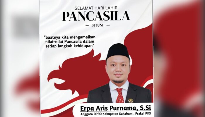 Hari Lahir Pancasila, Dewan Erpa: Pancasila Adalah Landasan Persatuan dan Jalan Menuju Keadilan Sosial